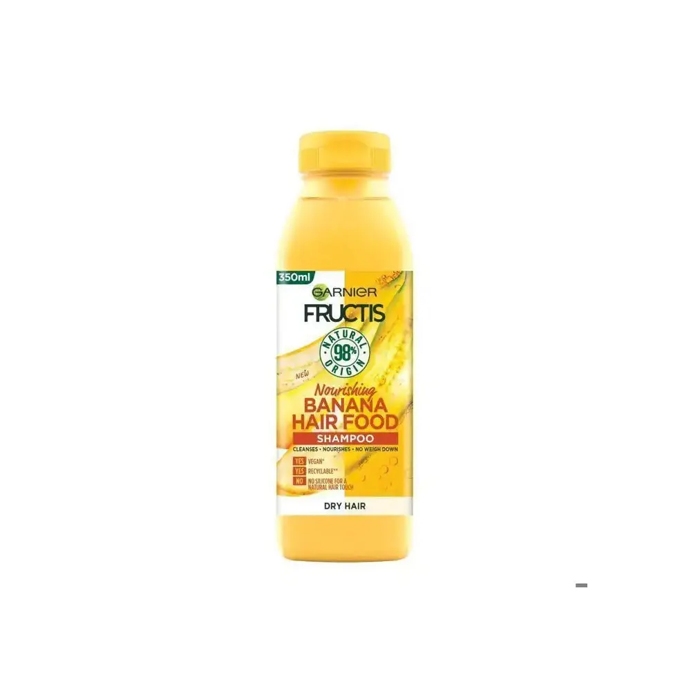 Garnier ultra doux – hair food – shampooing nourissant à la banane pour cheveux secs 350ml