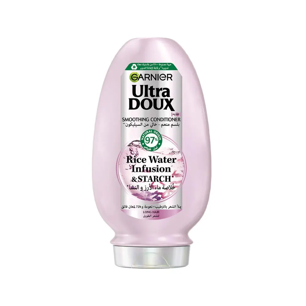 Garnier Ultra Doux Rice Water بلسم بمنقوع ماء الأرز والنشا 200 مل