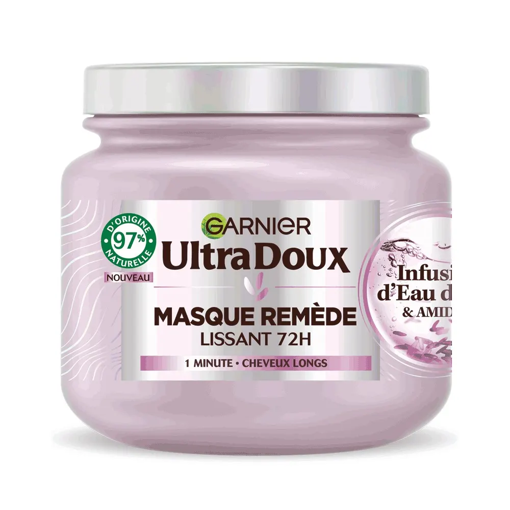 Garnier ultra doux Rice Water ماسك بمنقوع ماء الأرز والنشا 340 غ