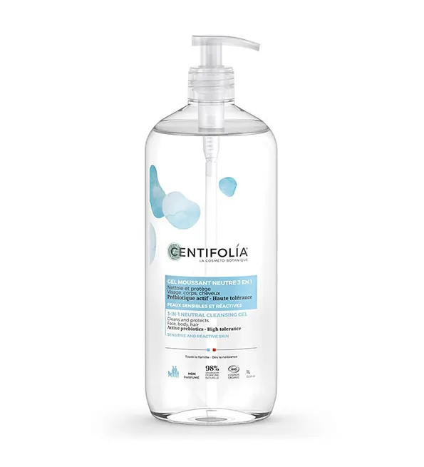Centifolia جل غسول محايد 3 في 1