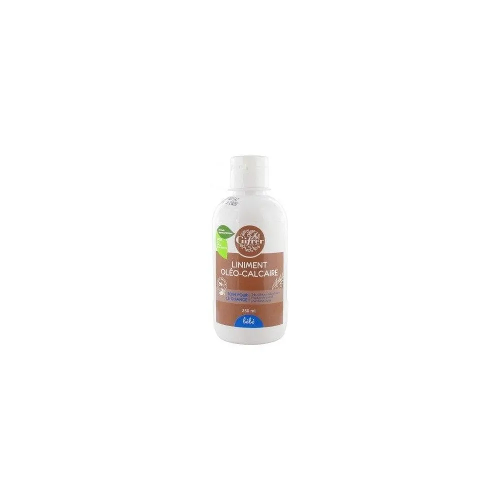 Gifrer Liniment Oléo-Calcaire Huile d'Olive Extra Pompe FL 250 ml