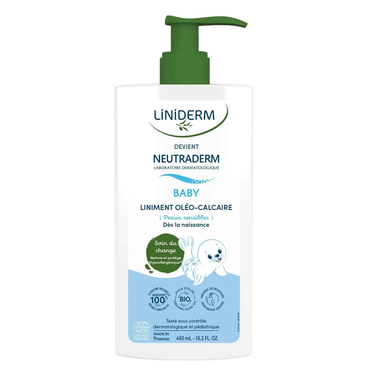 Gilbert Liniderm Liniment Oléo-Calcaire 480 مل
