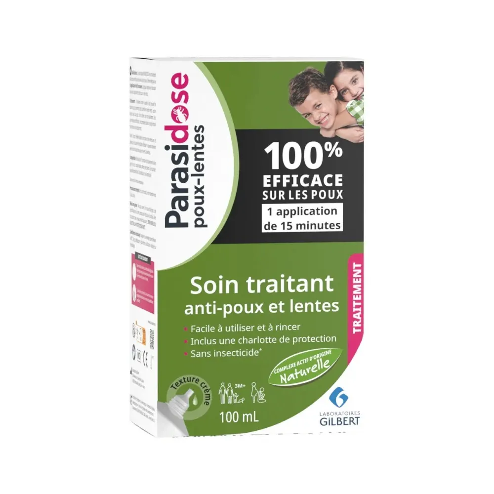 GILBERT PARASIDOSE عناية علاجية ضد القمل والصئبان 100 مل