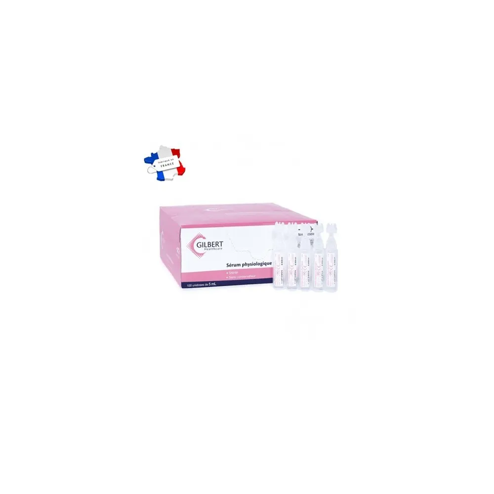 GILBERT PHY sérum physiologique 5 ml 5 u