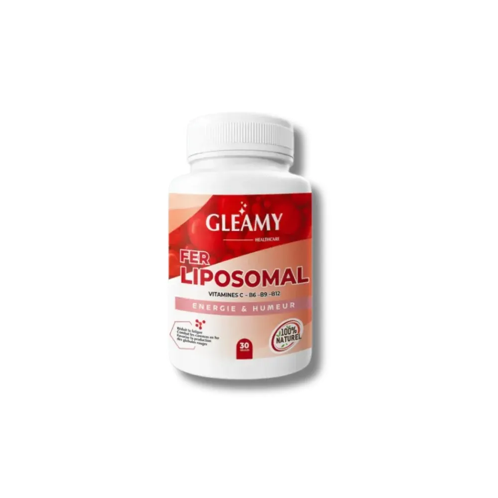 Gleamy حديد ليبوزومال 30 كبسولة