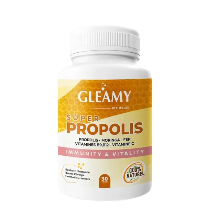 Gleamy Super بروبوليس 30 كبسولة