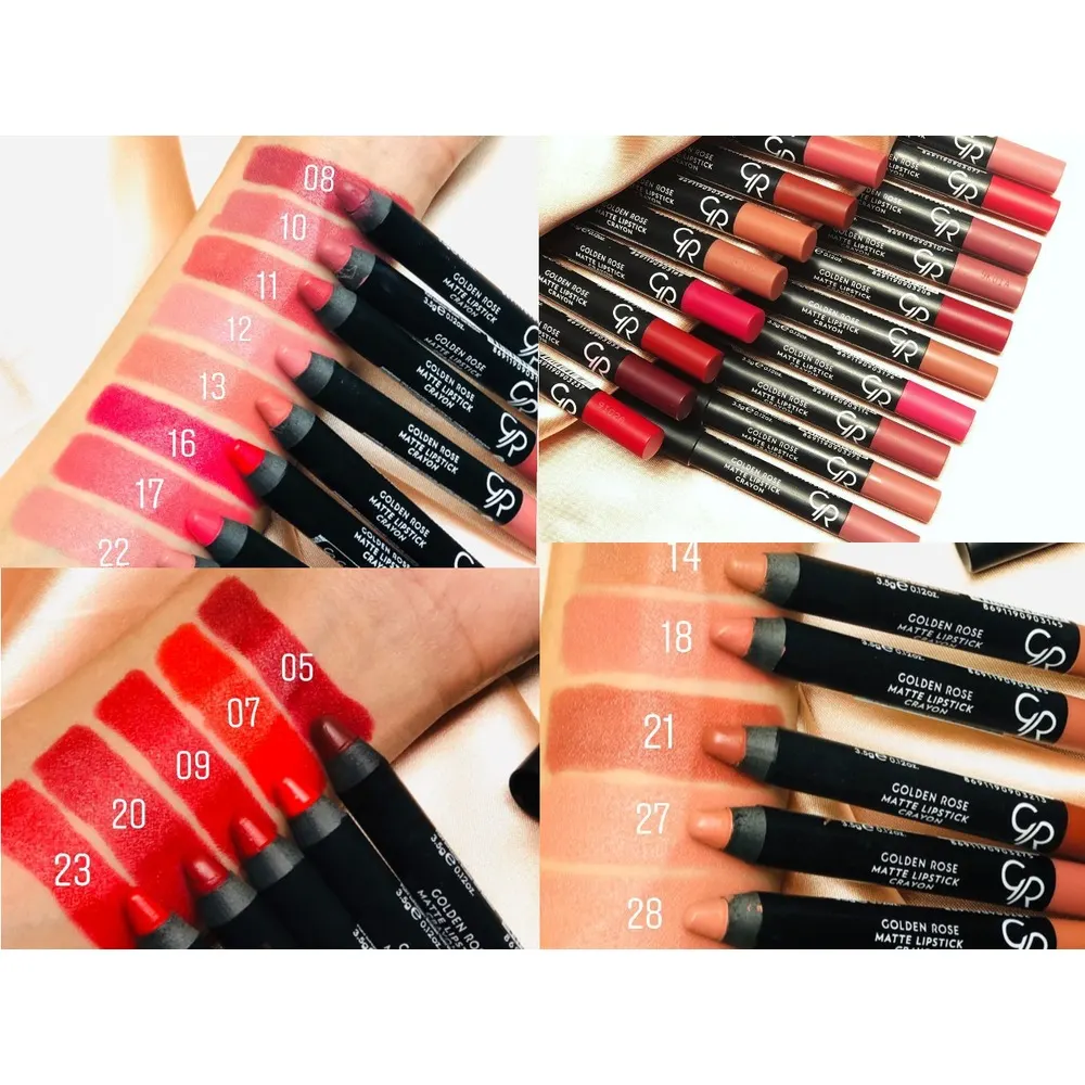 Golden Rose Matte قلم شفاه 13