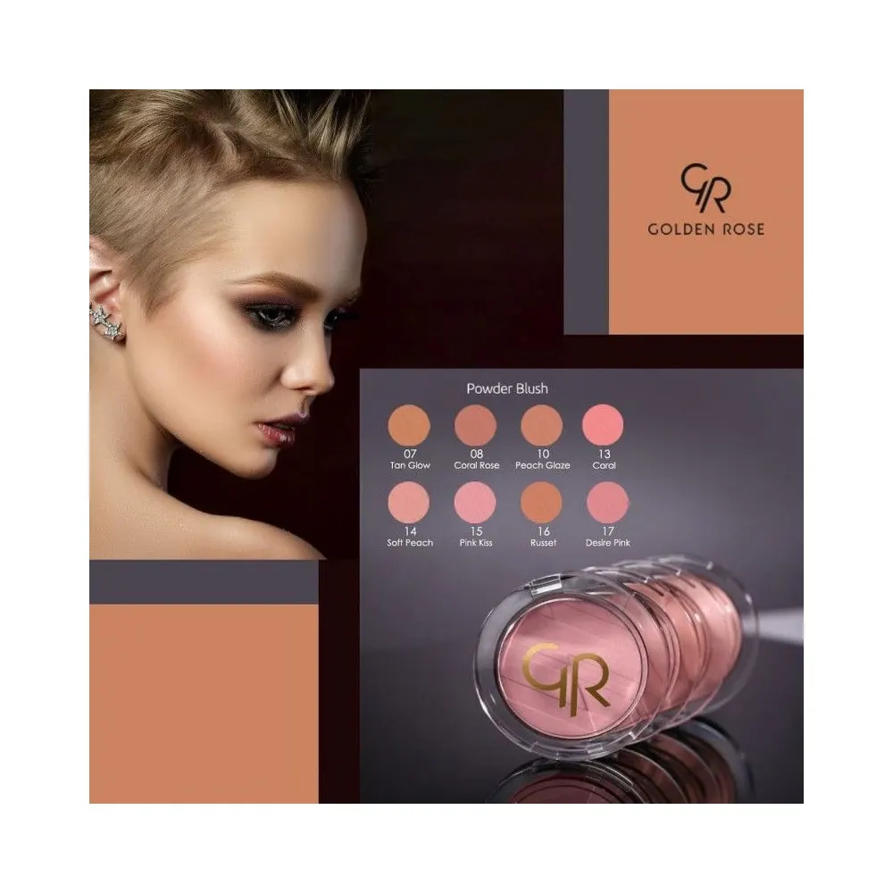 Golden Rose أحمر خدود رقم 14
