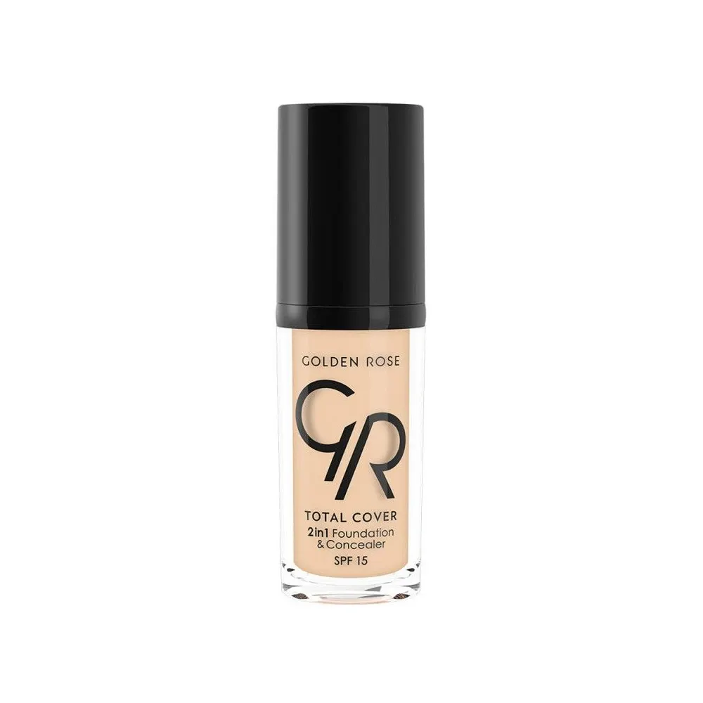 Golden Rose - FDT ET CORRECTEUR TOTAL COVER 2 IN 1 GR N°01