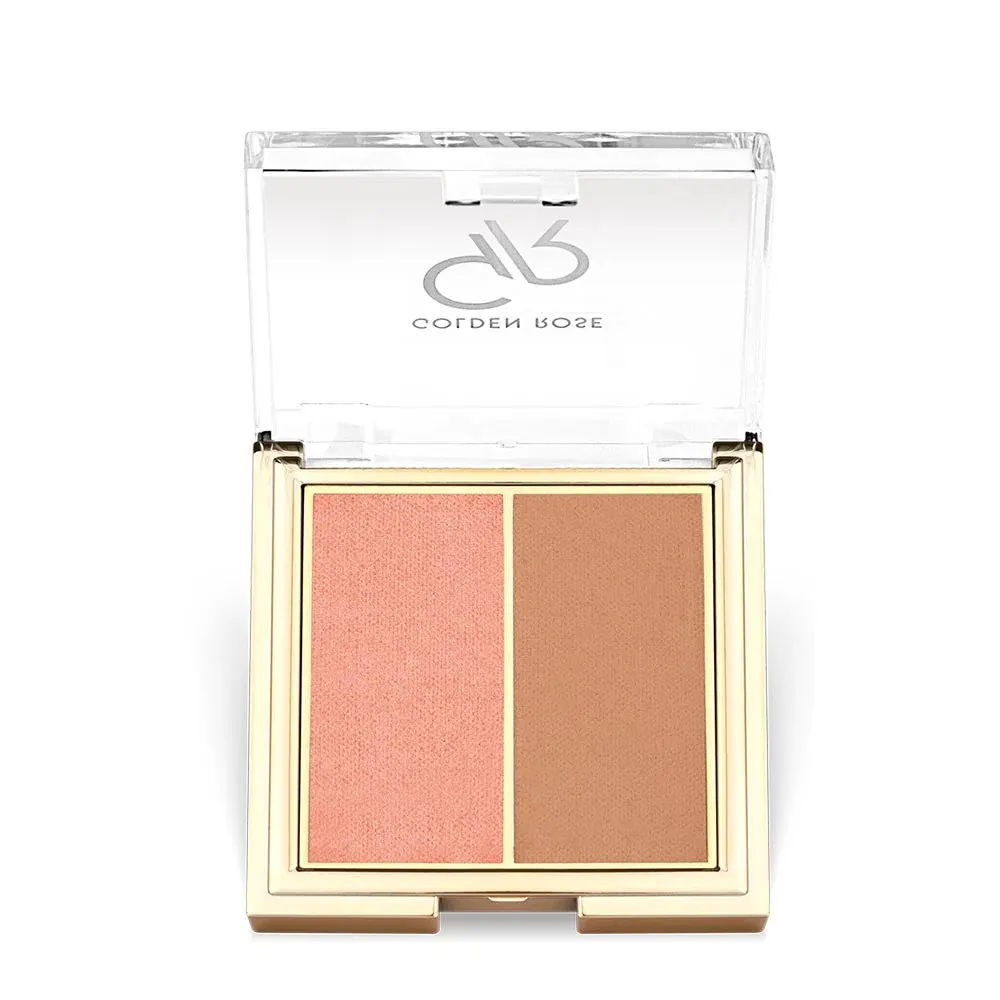 Golden Rose - ICONIC BLUSH DUO 01 ROSE NUDE