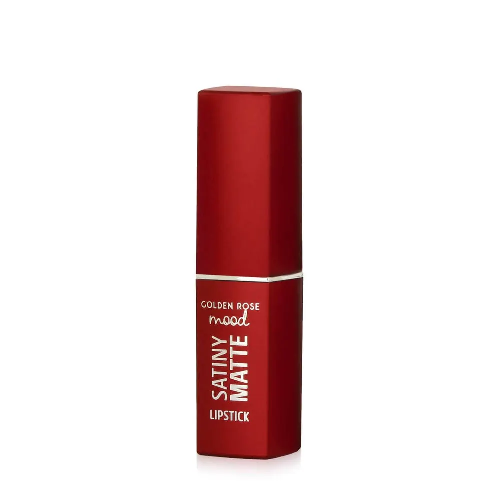Golden Rose Mood Satiny Matte أحمر شفاه رقم 08