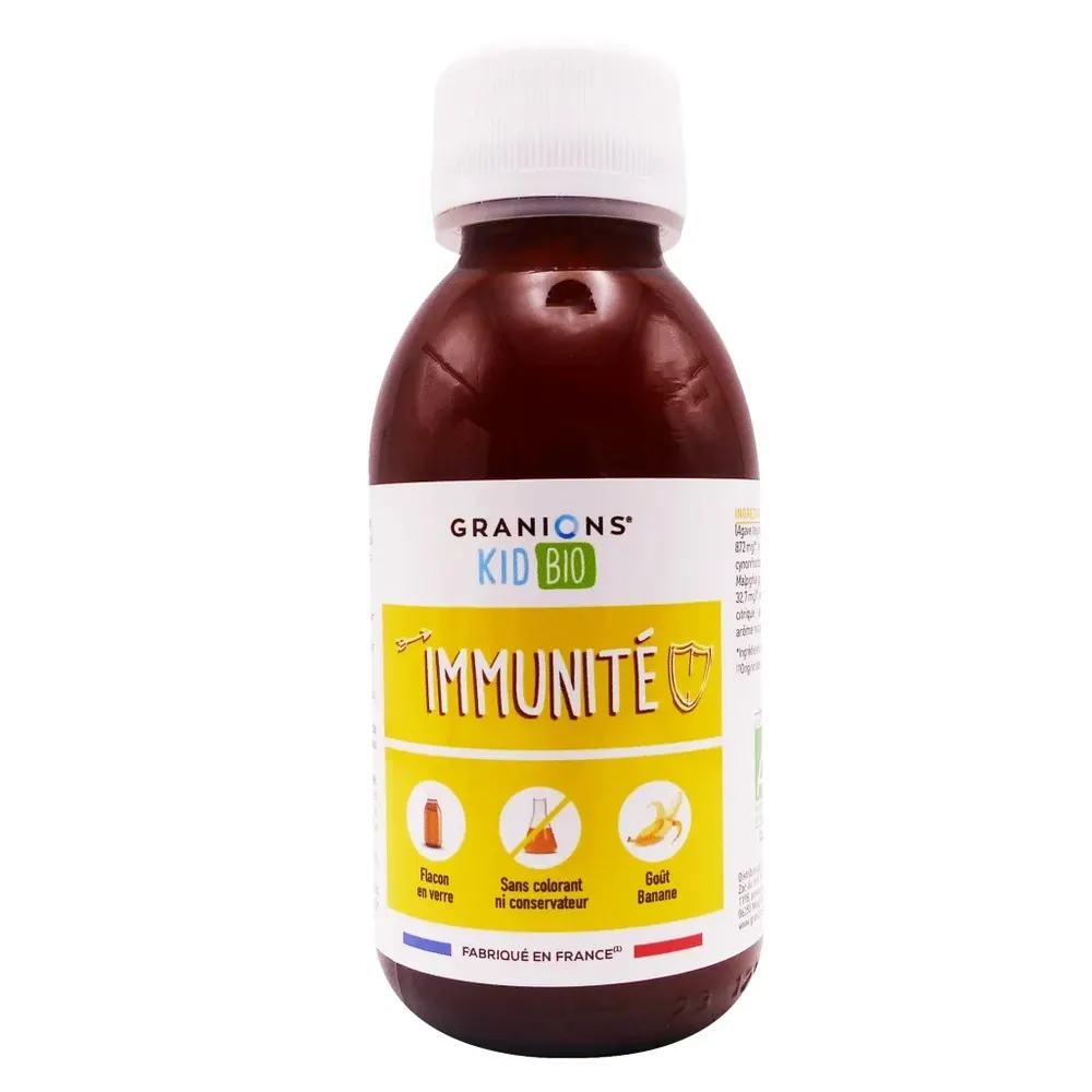 GRANIONS KIDS BIO IMMUNITÉ SIROP 125 ML