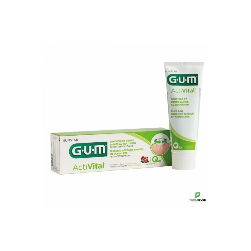 Gum ActiVital معجون أسنان 75 مل