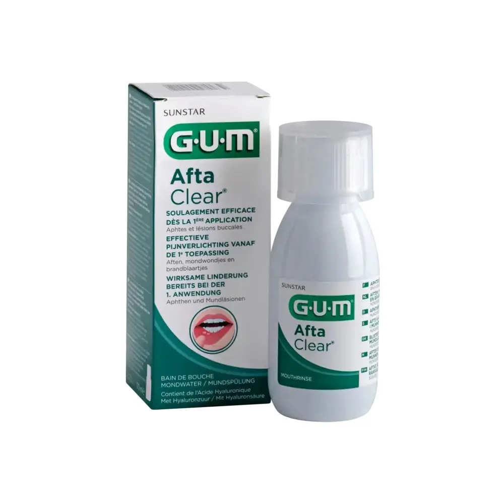 GUM Bain Bouche Afta Clear 120ml