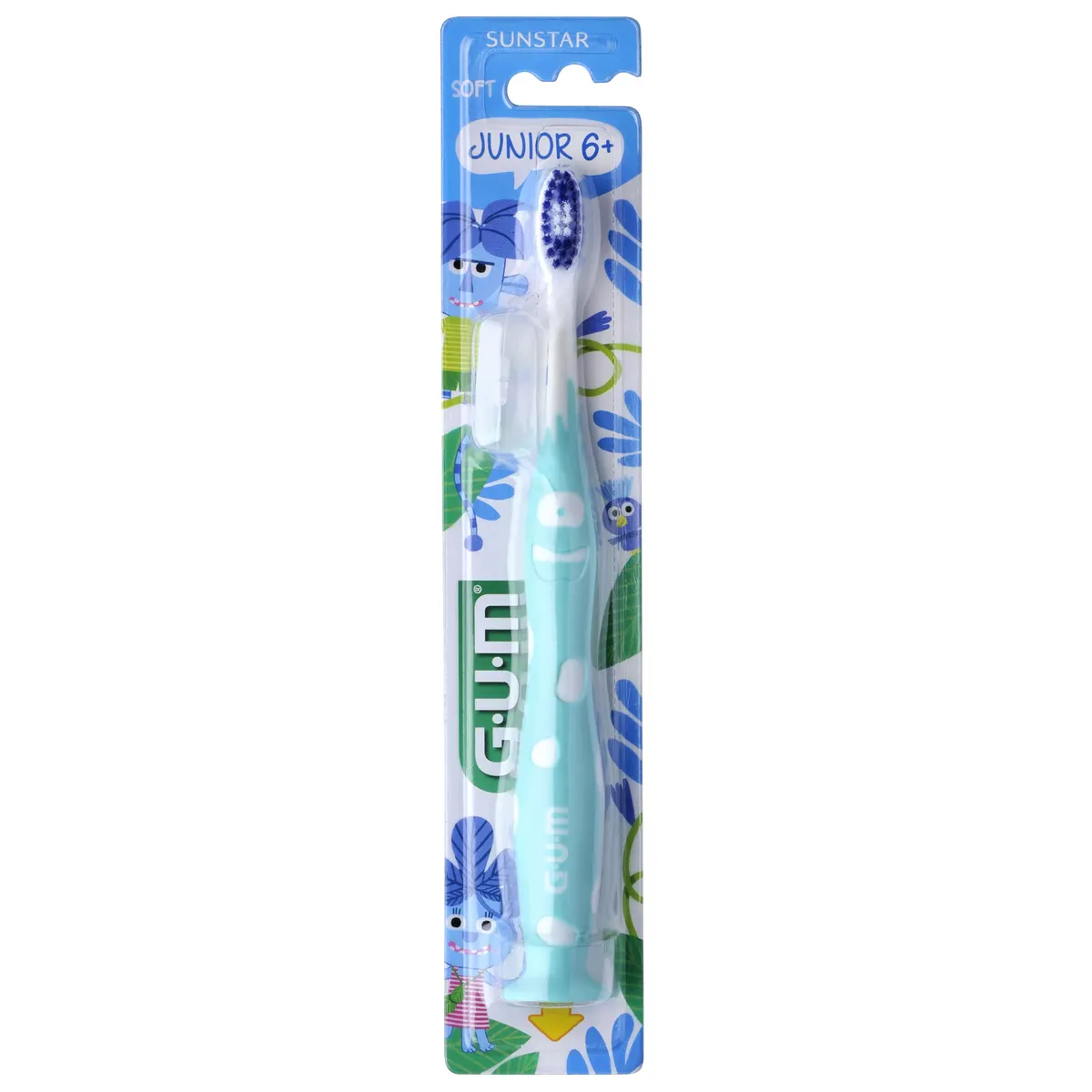 Gum فرشاة أسنان Junior ناعمة 6 سنوات + 902