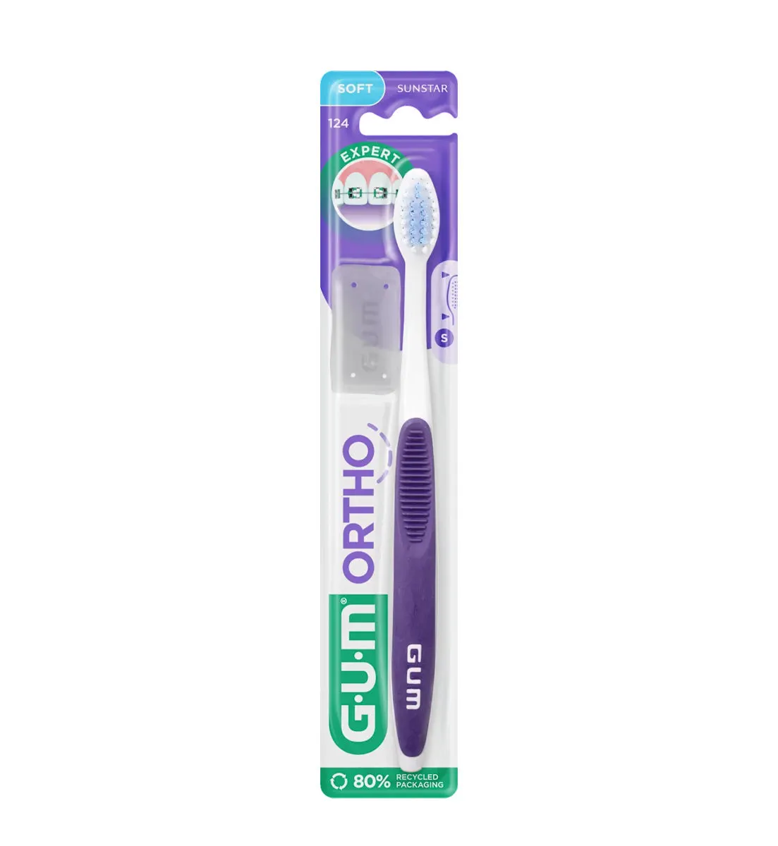 Gum Brosse à dents Ortho 124