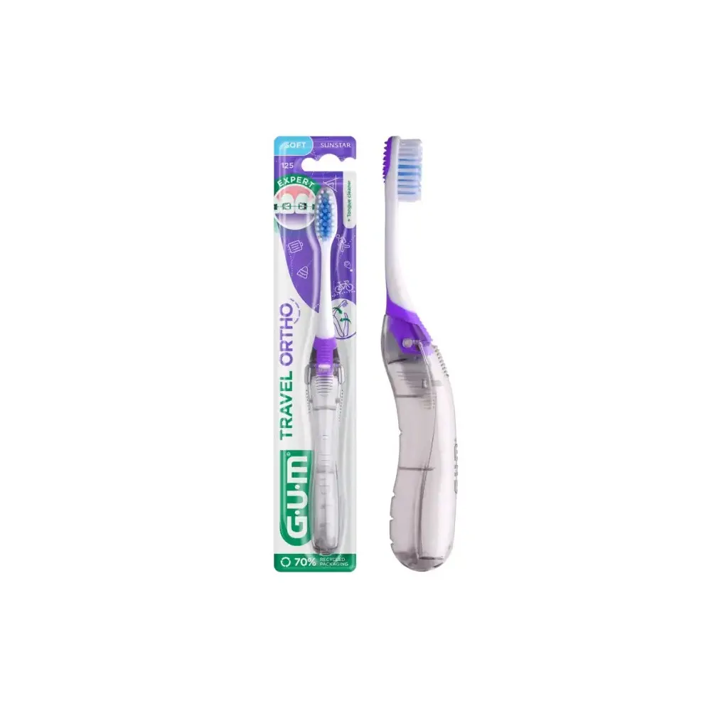 GUM BROSSE A DENTS Ortho Travel soft 125