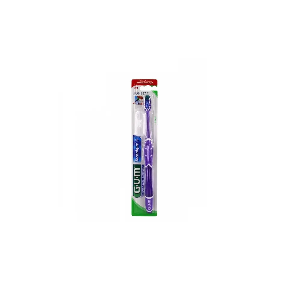 Gum Brosse à dents Technique Compacte Souple 491