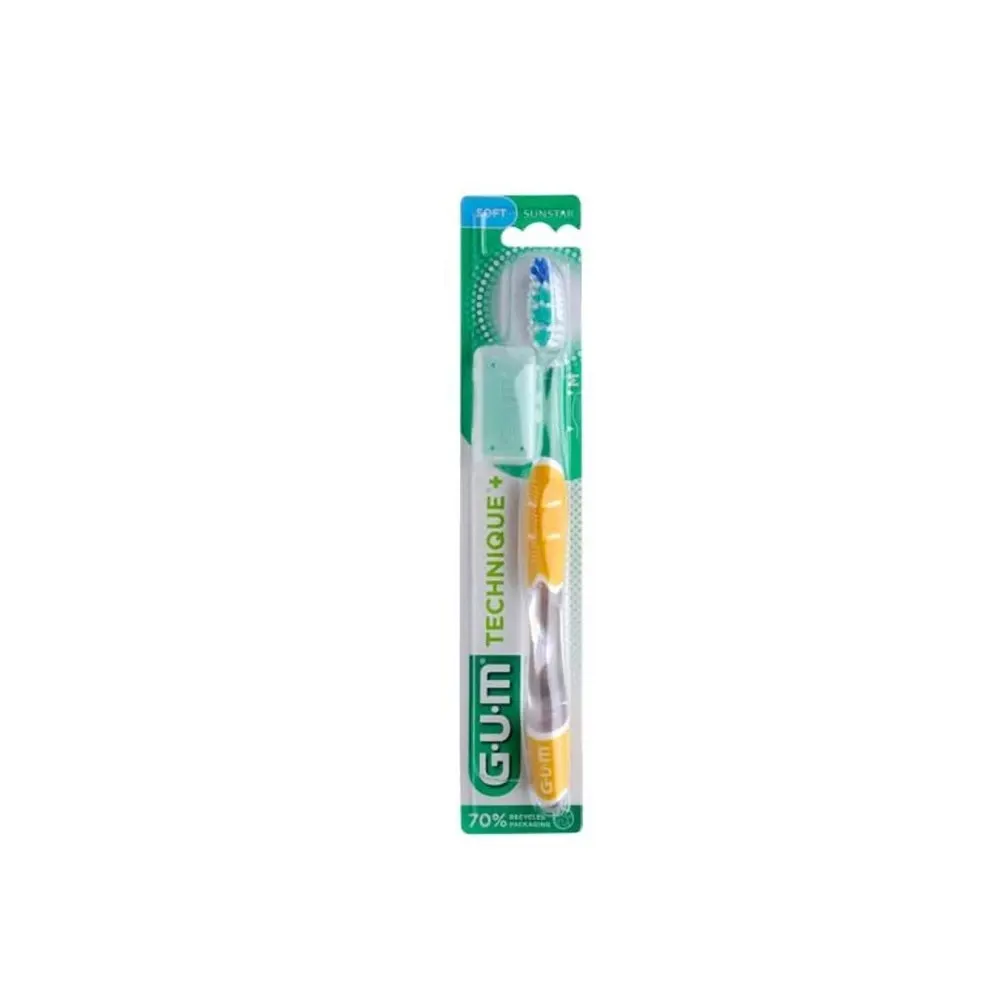 Gum Brosse à dents Technique+ medium compacte 493