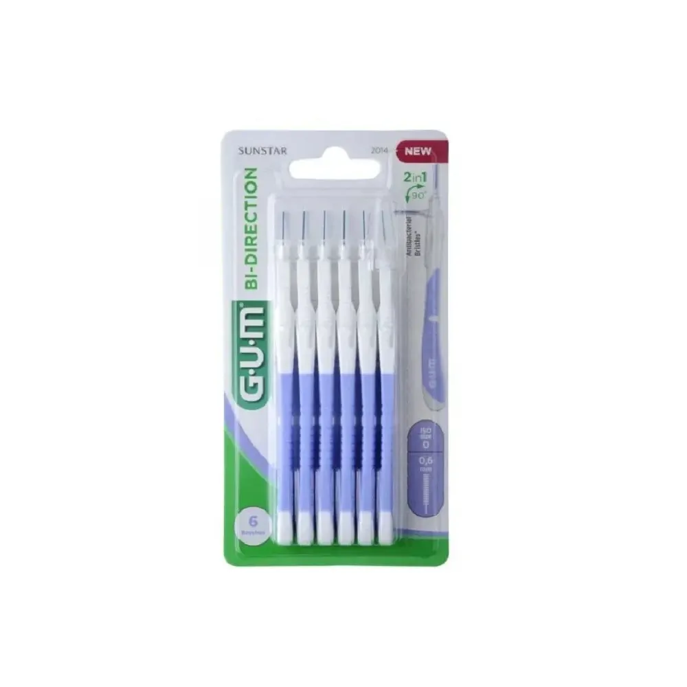 GUM BROSSETTE BI-DIRECTION ULTRA MICRO-FINE 0,6 MM 2014