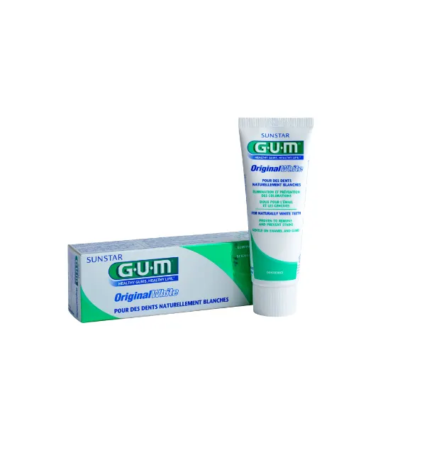 Gum معجون أسنان Original White 75 مل