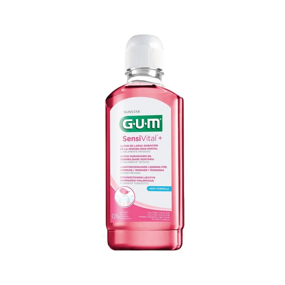 Gum SensiVital+ Bain de bouche 300 ml