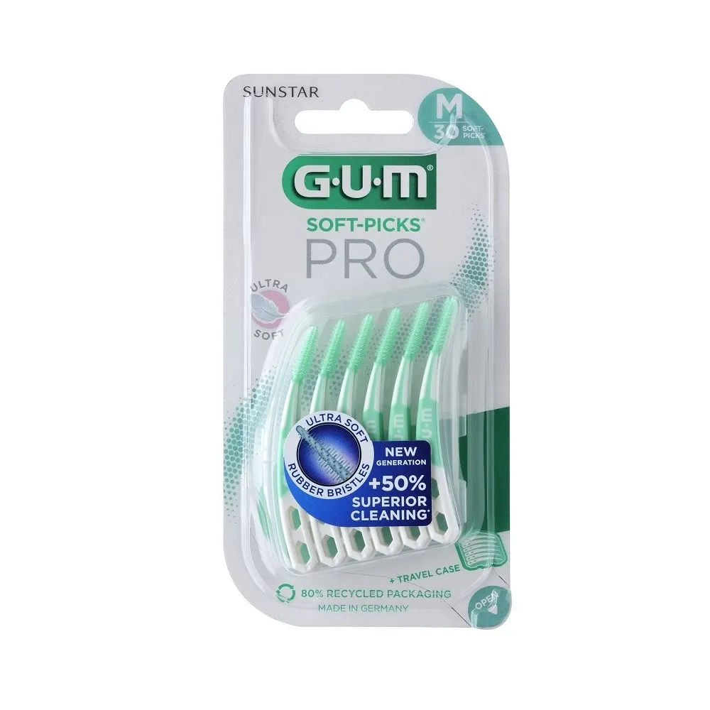 Gum Soft Picks PRO متوسطة 30 - 690