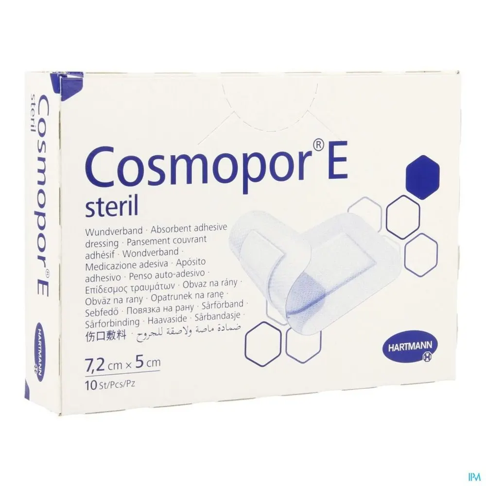 Hartmann Cosmopor E ضمادة لاصقة 5 سم × 7 سم 10
