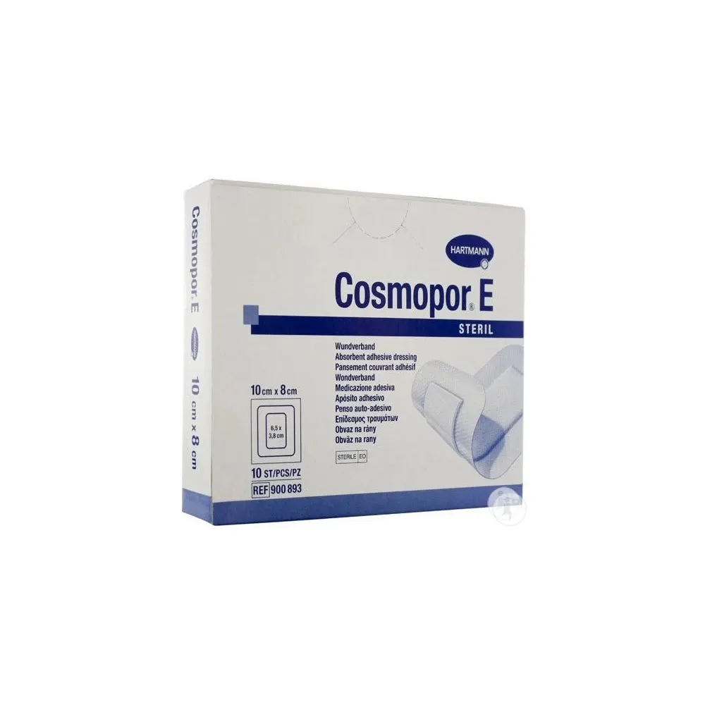 Hartmann Cosmopor ضمادة لاصقة 10 سم × 8 سم