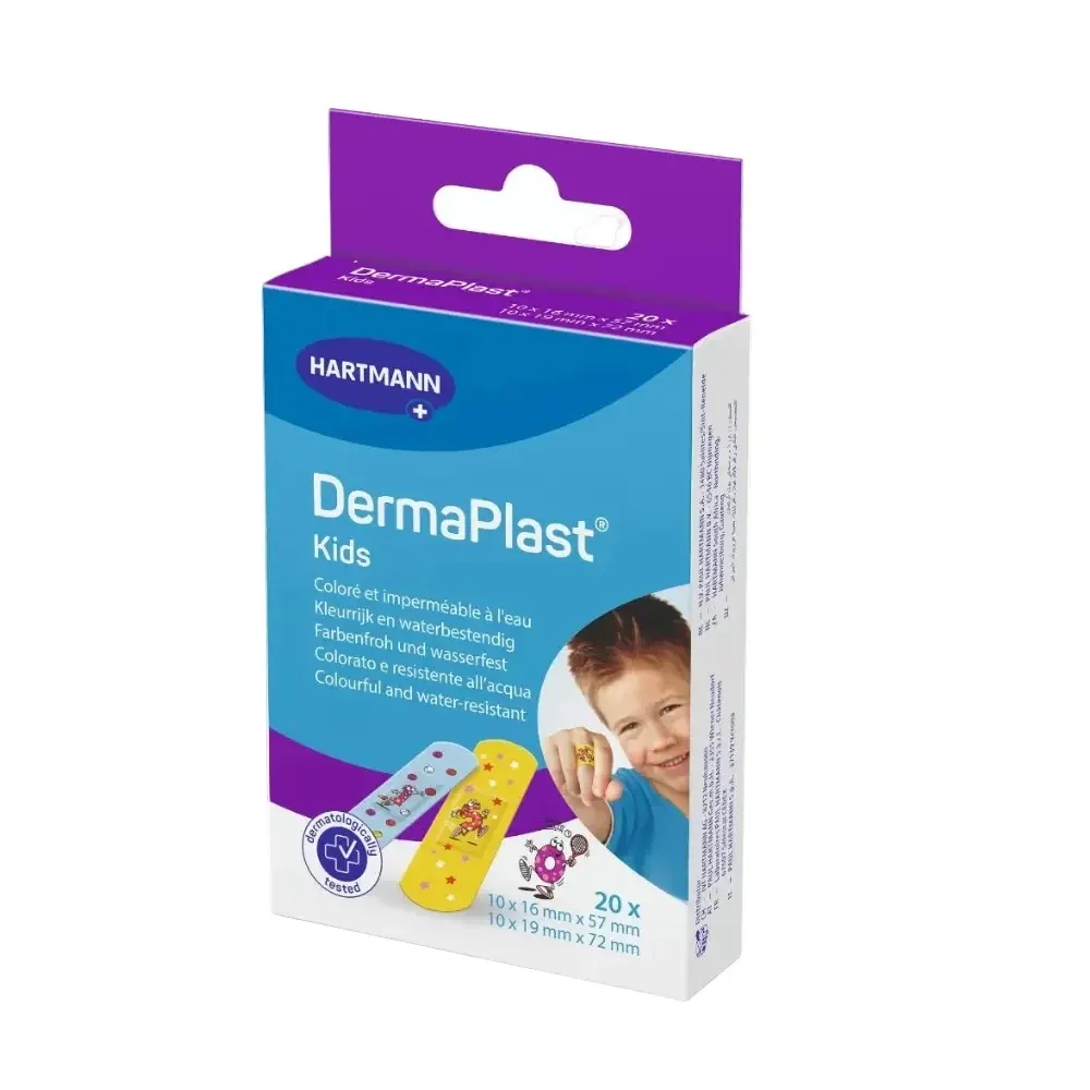 Hartmann DermaPlast Kids ضمادات للأطفال 20 وحدة
