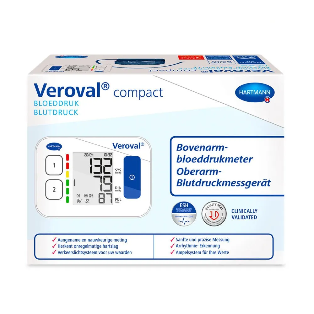 Hartmann Veroval Compact ميزان حرارة للذراع BPU22-42 سم