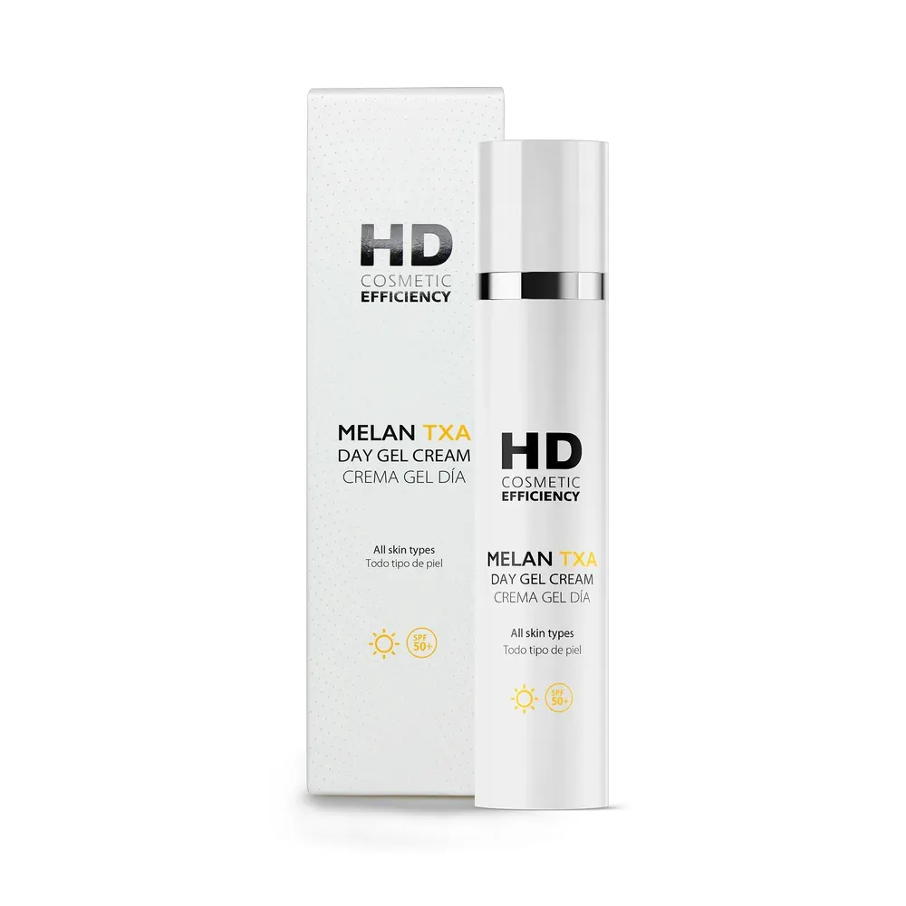 HD Cosmetics Melan TXA Day كريم جل SPF 50 50 مل