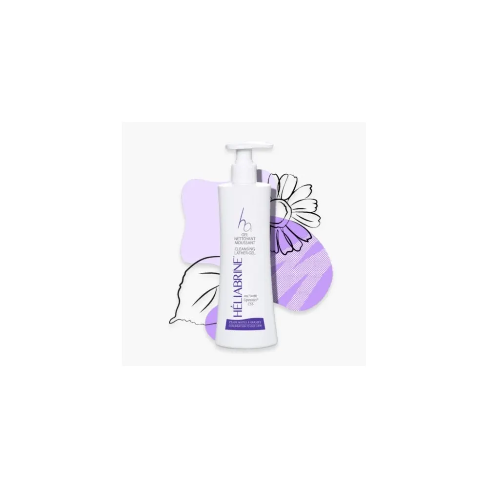 HELIABRINE HA GEL NETTOYANT MOUSSANT 200 ML