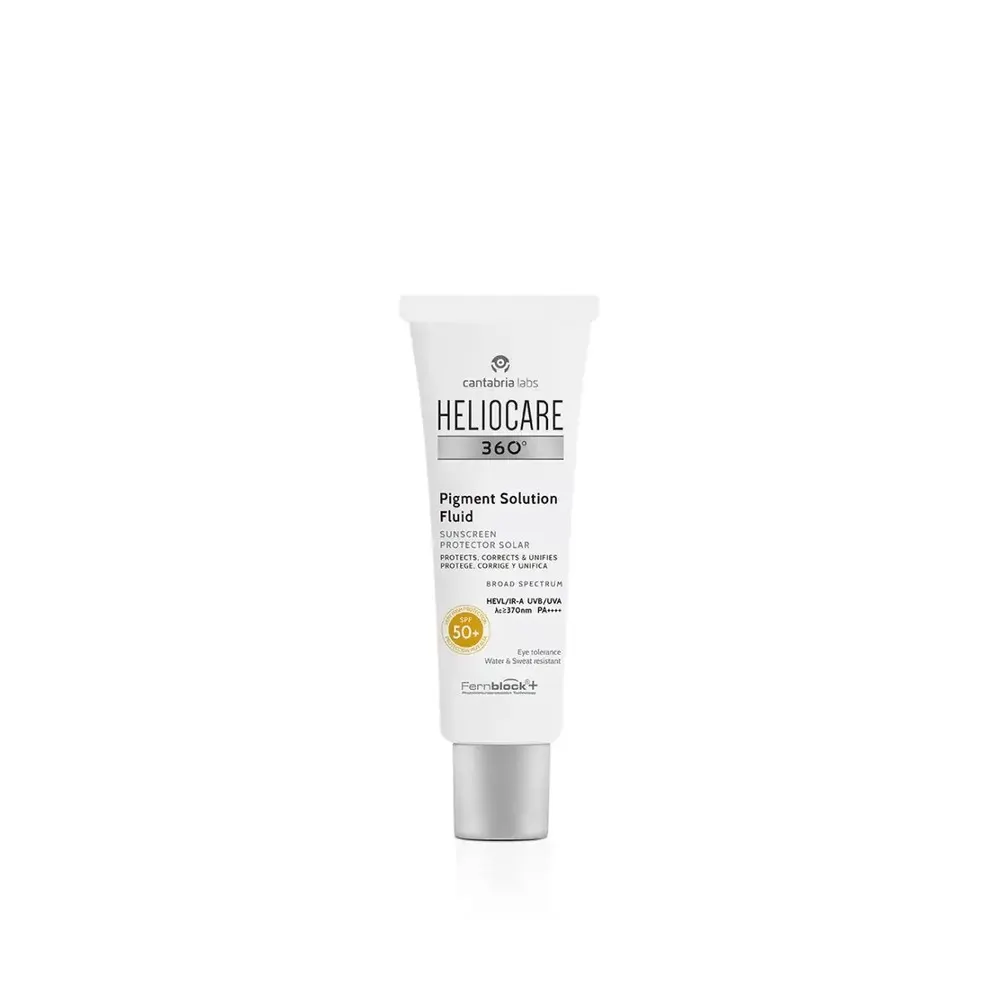 PACK Heliocare 360° Pigment Fluide SPF50+ 50 ml = Aquafoam Nettoyant Doux 125 ml OFFERT