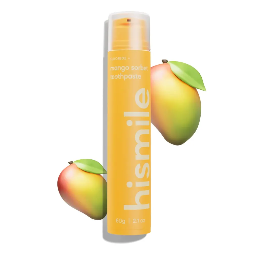 Hismile Mango Sorbet معجون أسنان مبيض بنكهة المانغو