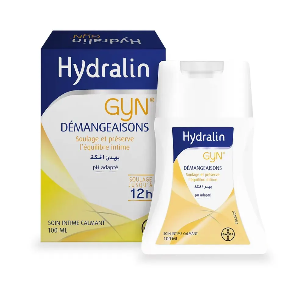 Hydralin Gyn حكة يخفف ويحمي 12 ساعة 100 مل
