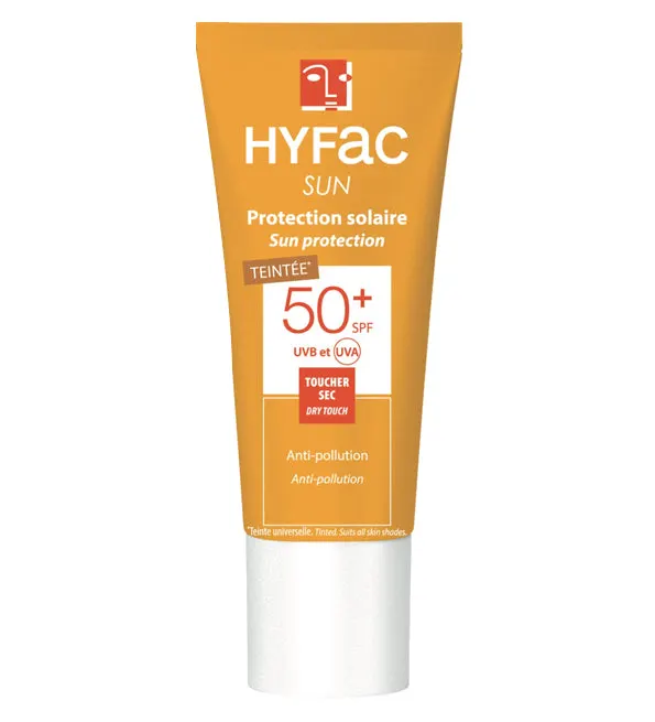 Hyfac Sun كريم شمسي ملون SPF50+ – 40 مل