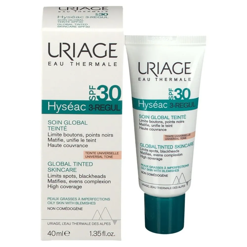 Uriage Hyséac 3-Regul Tinted SPF 30 40 مل