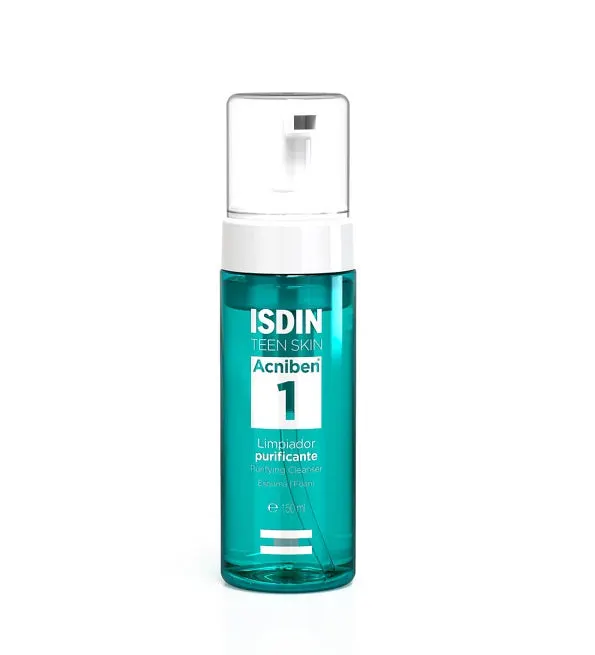 Isdin Acniben رغوة منظفة مطهرة 150 مل