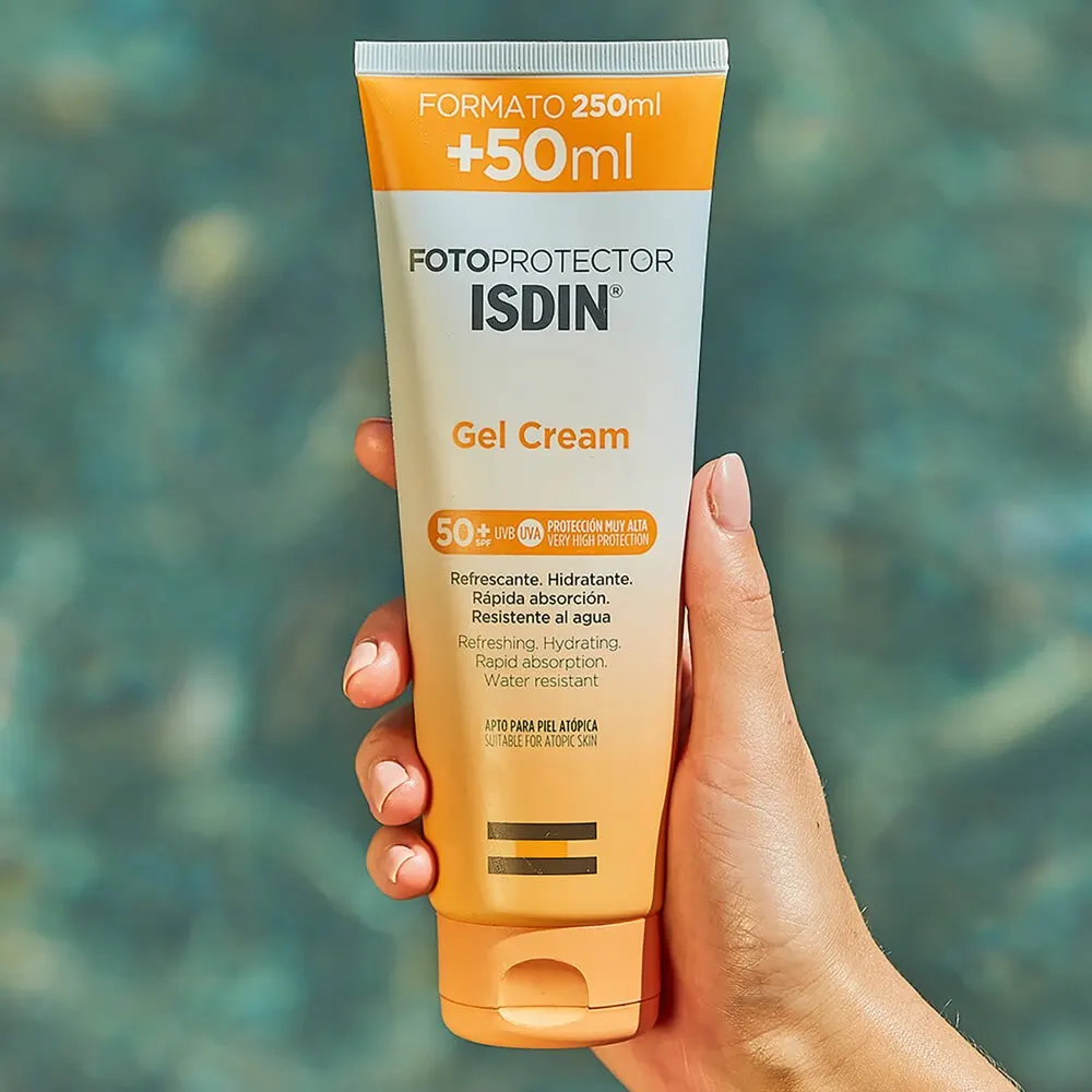 Isdin Fotoprotector Gel Cream SPF 50+ كريم جل واقي للجسم