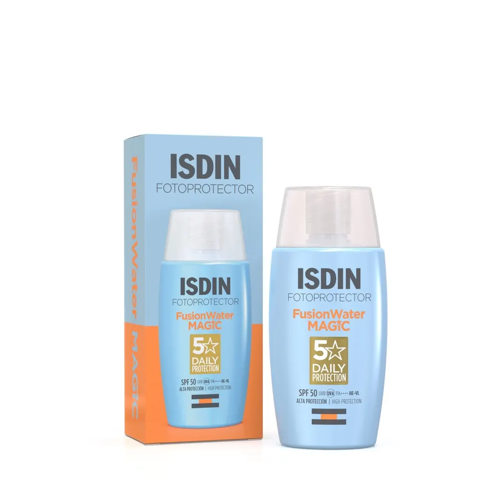 Isdin Fotoprotector Hydro Lotion SPF 50+ + Fusion Water Magic Alcaraz = مضارب شاطئ هدية