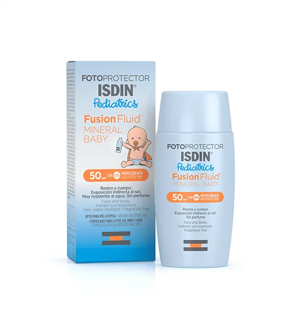 ISDIN Fotoprotector Pediatrics Fusion Fluid Minéral Baby SPF50 50 ml