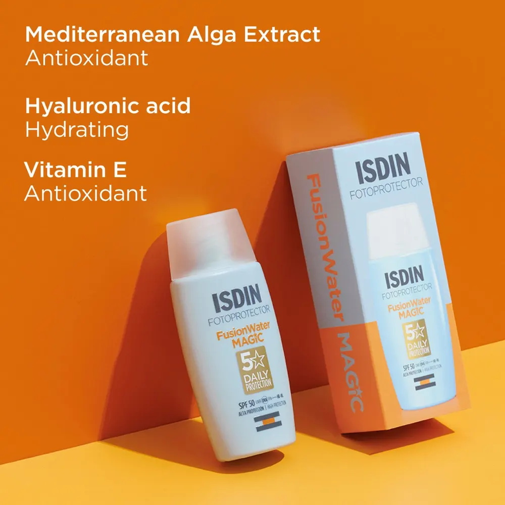 ISDIN Pack Summer Fusion Water MAGIC SPF50 + Hydro Oil SPF30 (-50% sur Hydro Oil)
