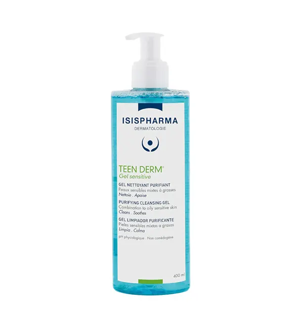 Isis Pharma Teen Derm Gel Sensitive 400 مل