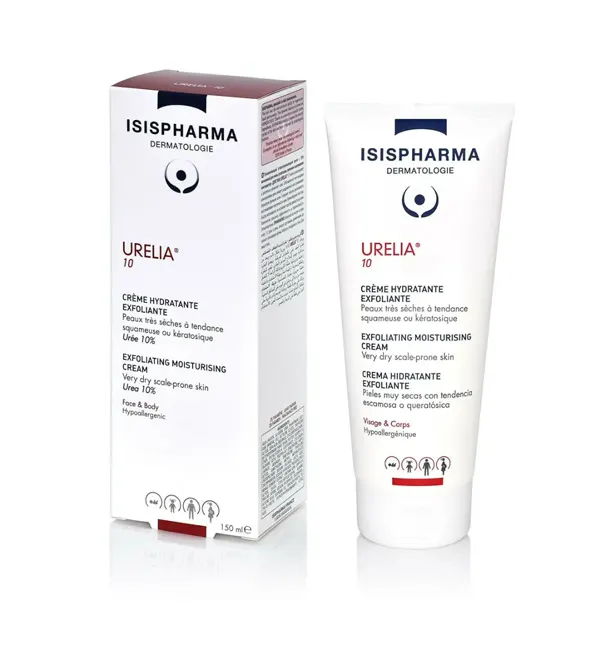 Isis Pharma Urelia 10 كريم مرطب ومنعم 150 مل – للبشرة الجافة والخشنة