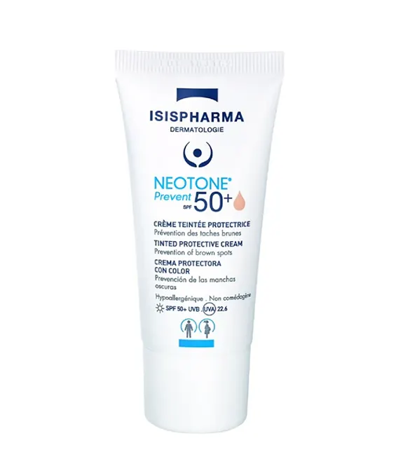 Isis Pharma Neotone Prevent SPF50+ معدني ملون فاتح 30 مل