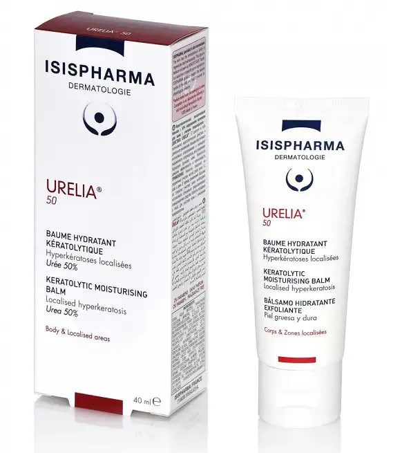 Isis Pharma Urelia 50 بلسم مرطب مزيل للتقرن – 50% يوريا 40 مل