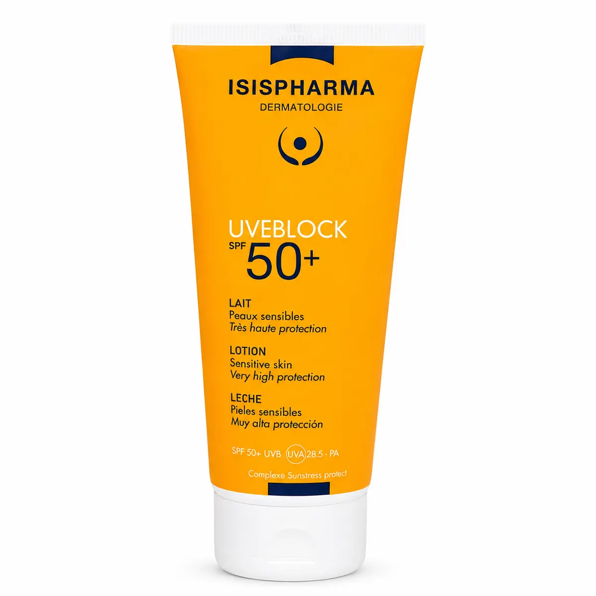Isis Pharma Uveblock SPF50+ حليب للبشرة الحساسة 100 مل