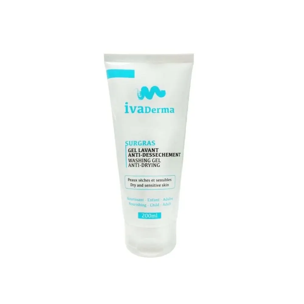 IVADERMA GEL SURGRAS NETTOYANT ANTI DESSECHEMENT 200ML