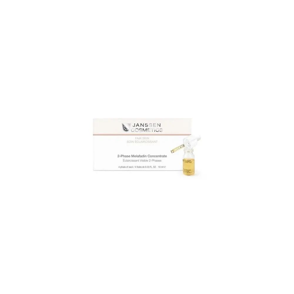Janssen cosmetics Eclaircissant Visible 2 Phases 4*10ml